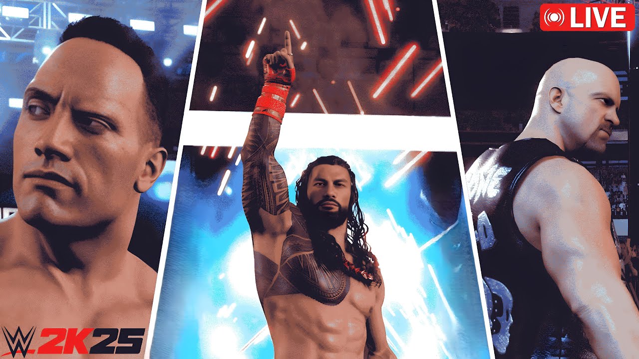 🔴 WWE 2K25 LIVE – 2 Days Left! WWE 2K26 Is Almost Here!
