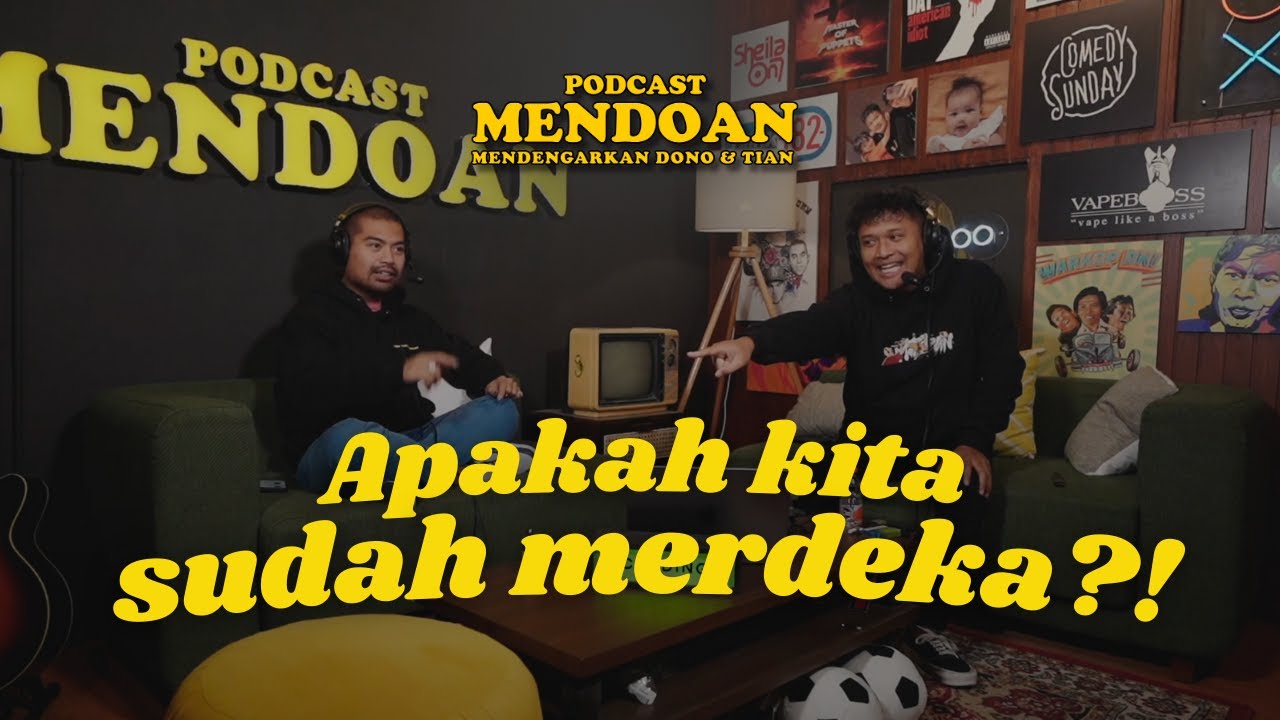 PODCAST MENDOAN - KORELASI LOMBA BALAP KELERENG DENGAN KEMERDEKAAN RI