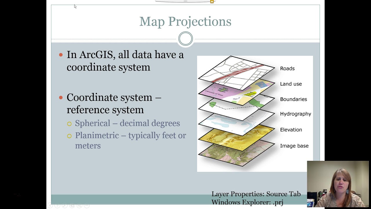 Working with Map Projections in ArcGIS
