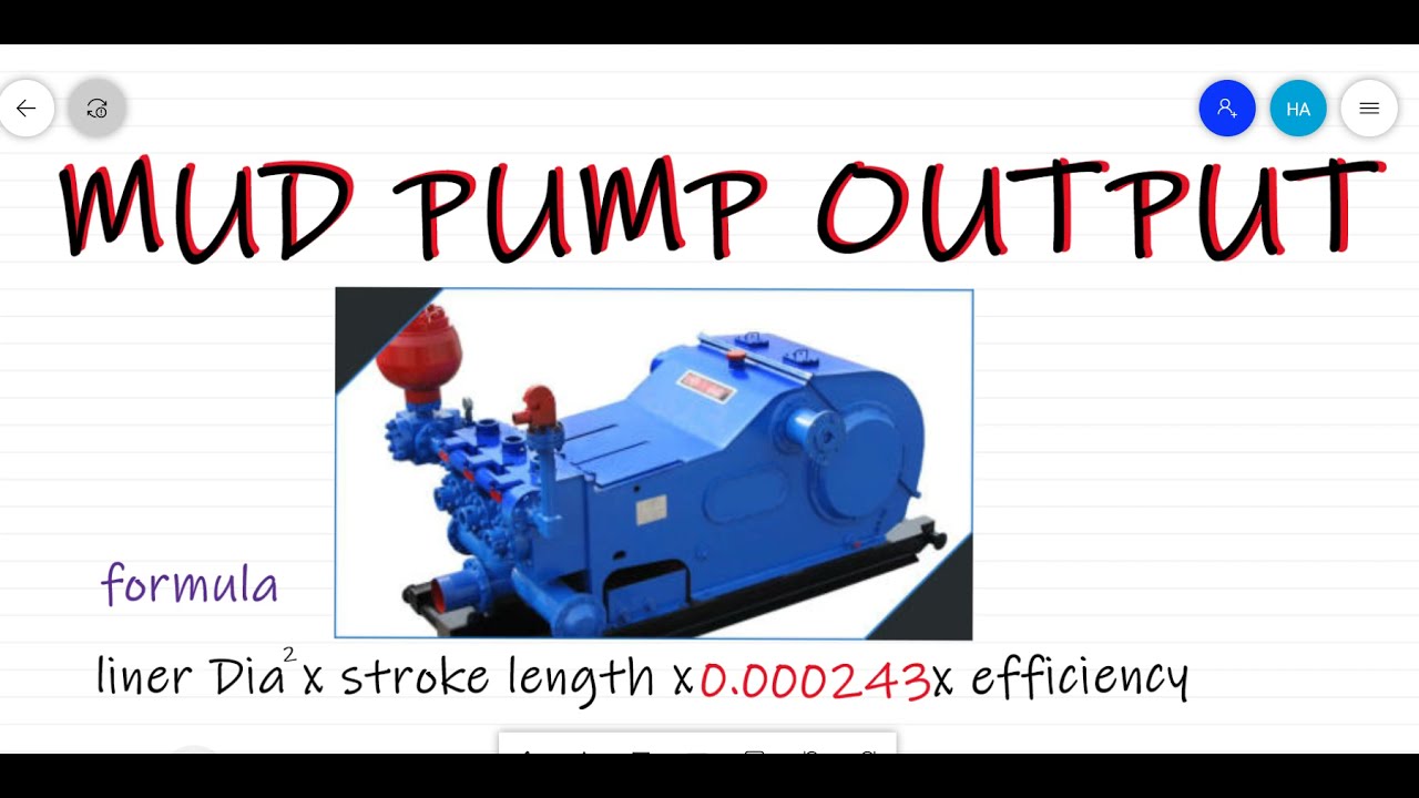 Mud Pump Output: The Essential Formula Every Driller Needs| Mud Pump Output:  How to Calculate ?