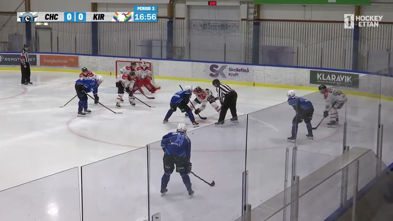 Artur Ogandzhanyan #31 Kiruna IF @ Clemensnäs HC HockeyEttan 