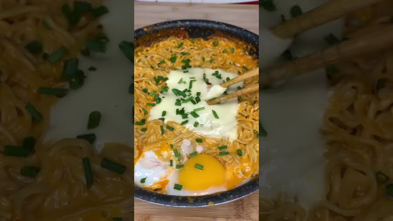 🍜 Les INCROYABLES cheesy ramens / tiktok ramen hack 👌🏻