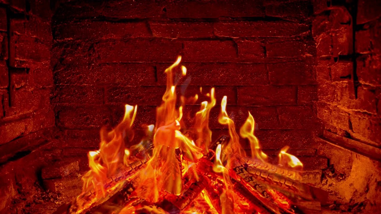 🔥 Relaxing Fireplace (10 HOURS) with Burning Logs and Crackling Fire Sounds for Stress Relief 4K UHD