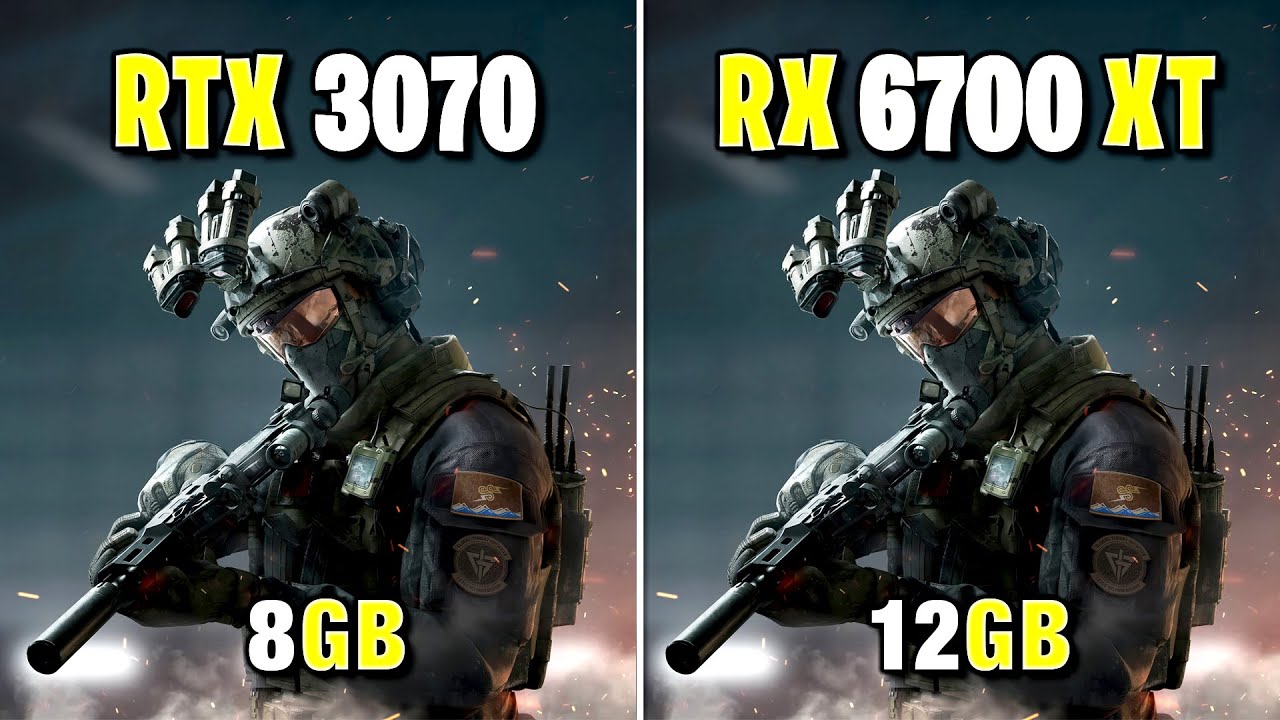 RTX 3070 vs RX 6700 XT | 2025 Gaming Benchmark at 1080p, 1440p & Ray Tracing