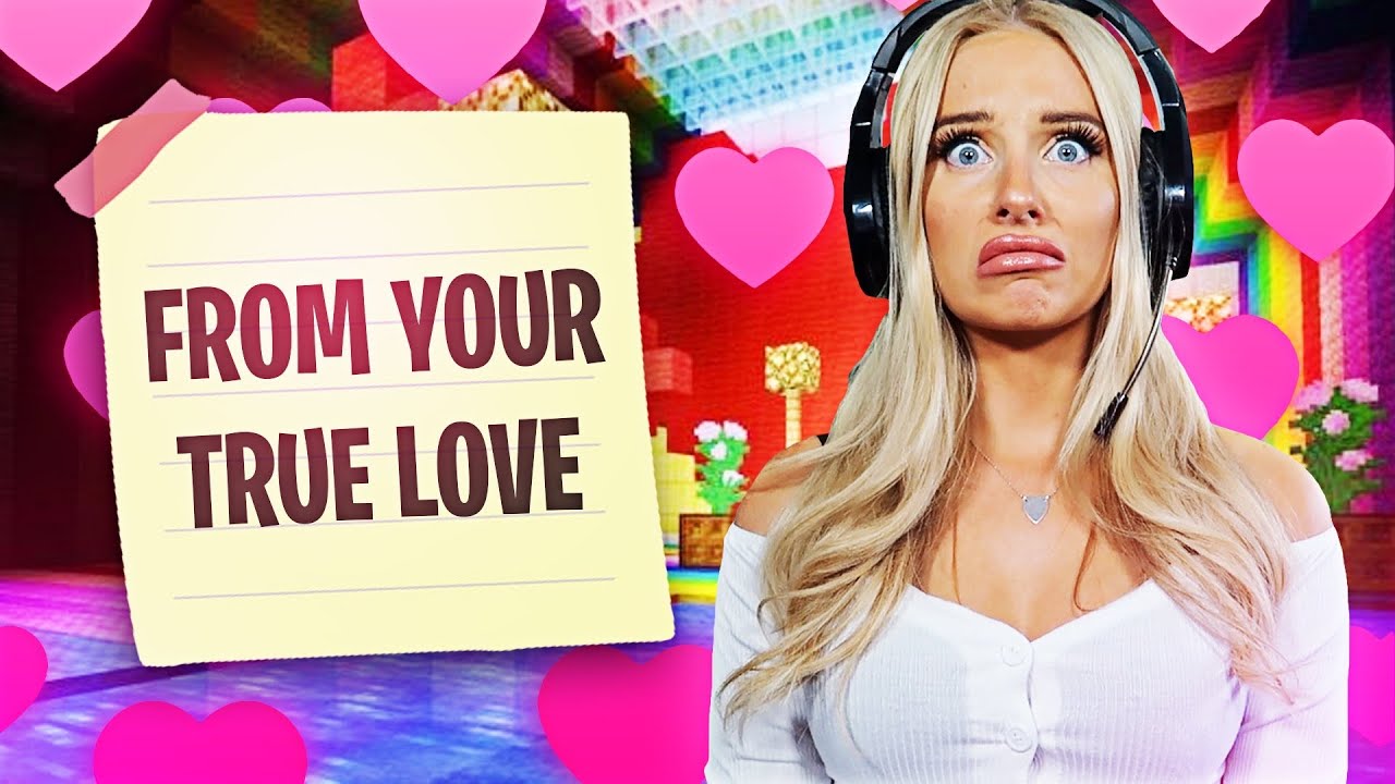 My Duo SURPRISED Me on a DATE in MINECRAFT *Cute Reaction*