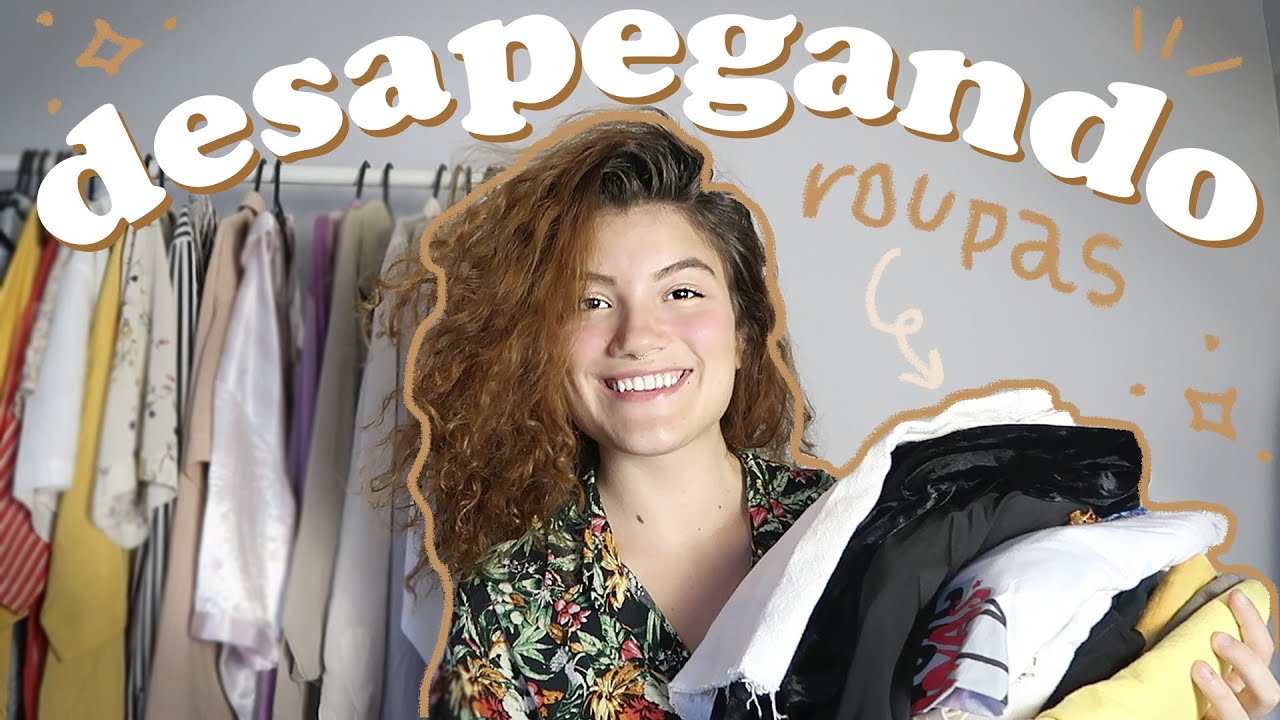 DESAPEGO NAS ROUPAS: uma arte que não domino mas tamo tentando
