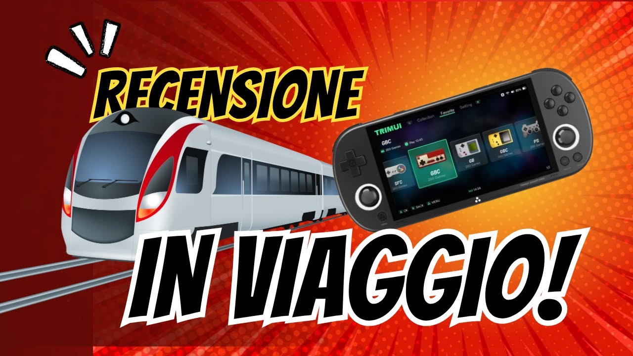 ATTRAVERSO L'ITALIA con una CONSOLE PORTATILE DA 40 EURO! || 1 ANNO di TRIMUI SMART PRO!
