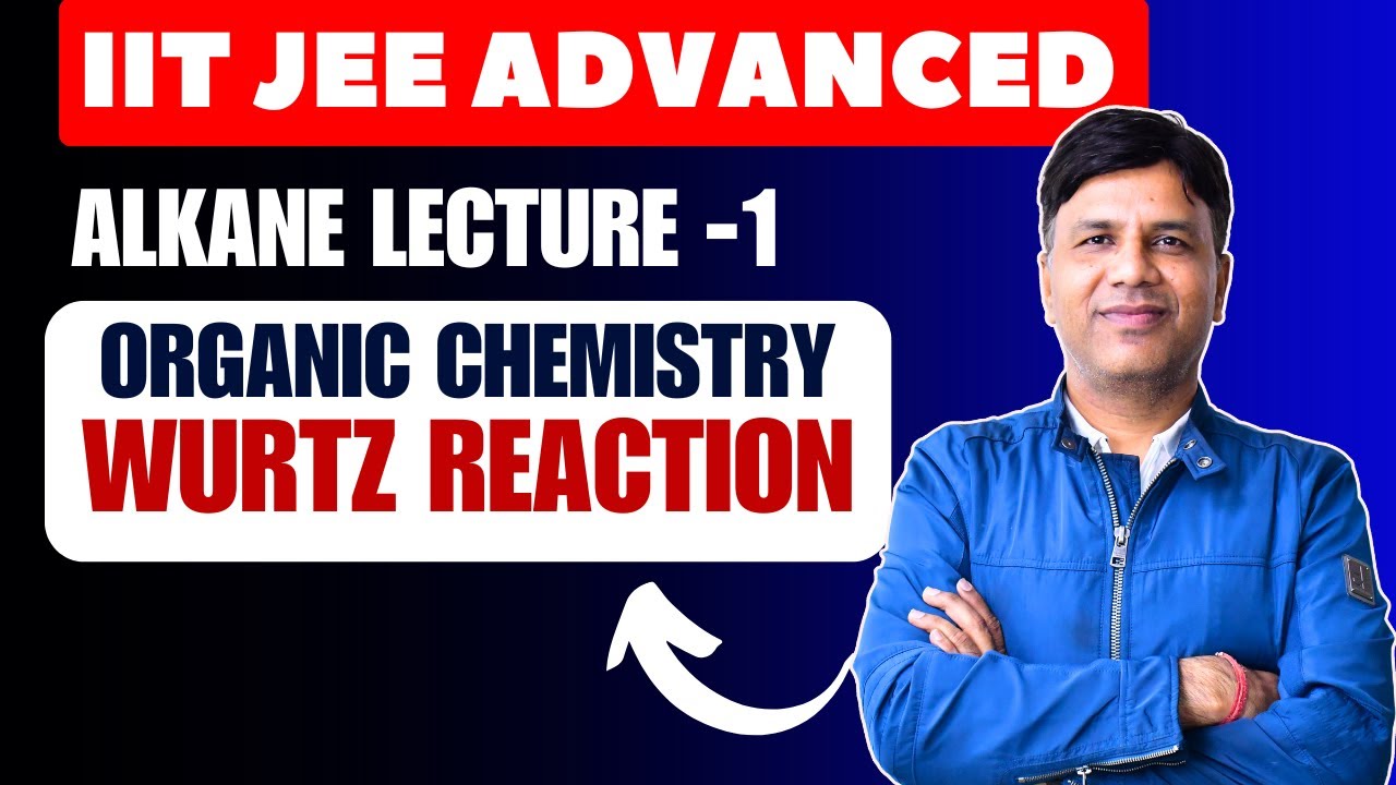 Alkane Lecture -1 | Wurtz Reaction | Hindi | IIT JEE ADVANCED | Organic Chemistry | MS Chouhan Sir