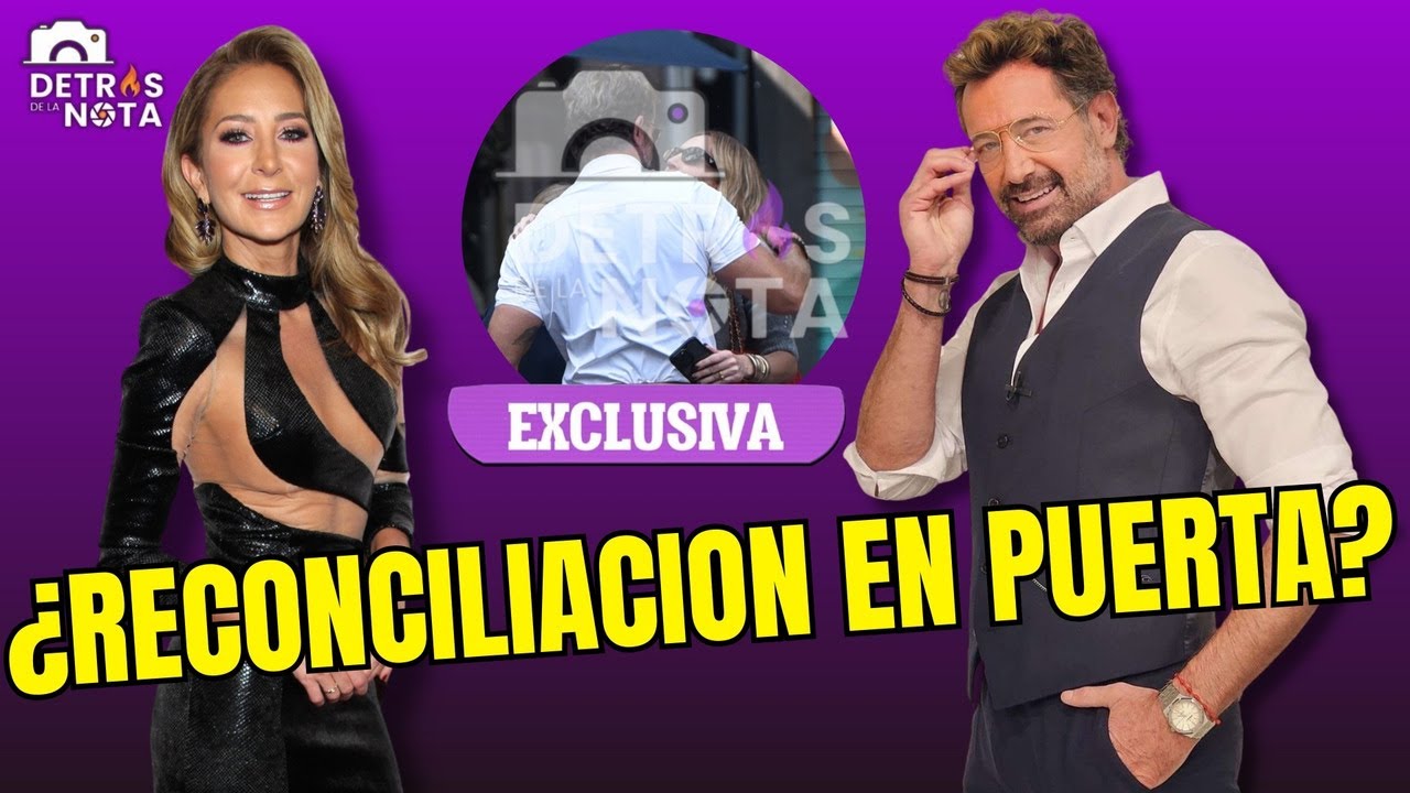 GABRIEL SOTO Y GERALDINE BAZAN MUY CARIÑOSOS