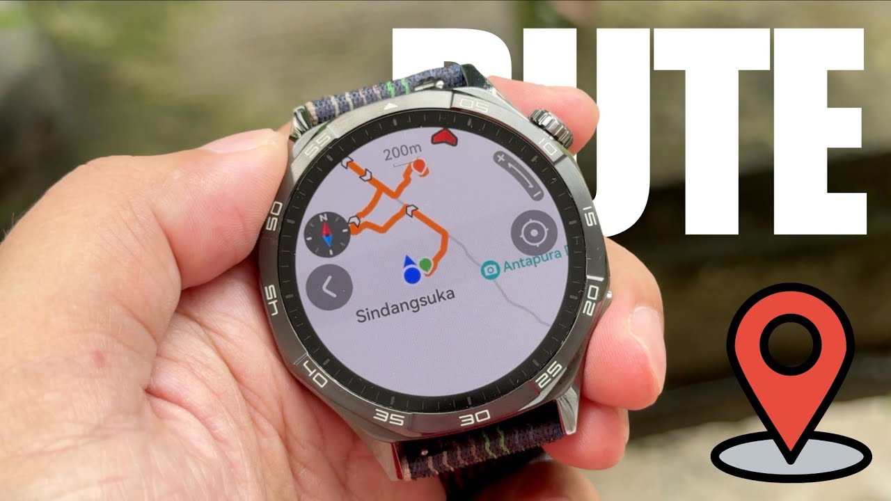 BIAR GAK NYASAR INI 2 CARA IMPOR RUTE DI SMARTWATCH HUAWEI