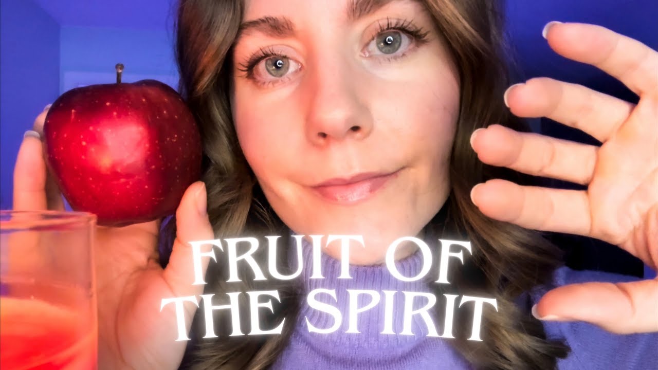 Christian ASMR | Fruit Tapping, Hand Movements, Beeswax Wrap, Bible Tapping