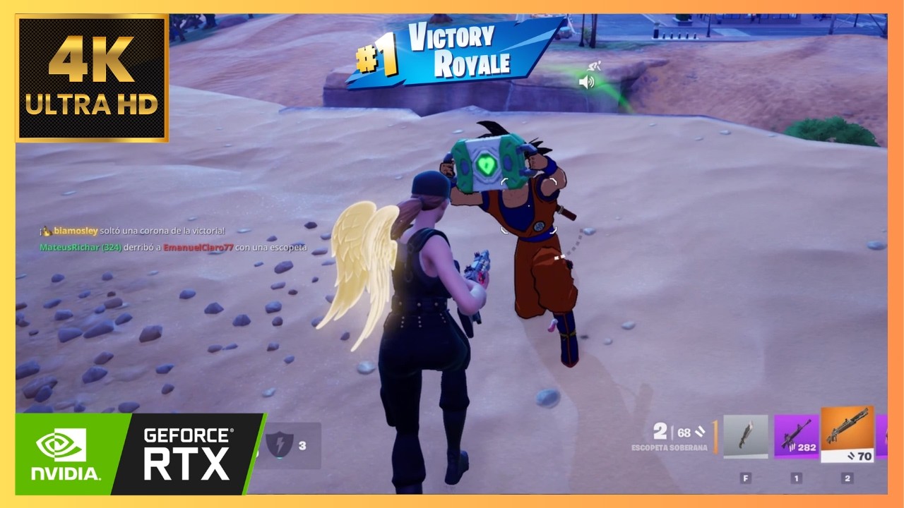 Fornite Solo Gameplay FHD 120fps