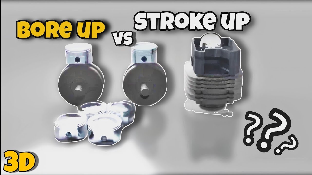 BORE UP vs STROKE UP | What's the Difference? and Which Better?