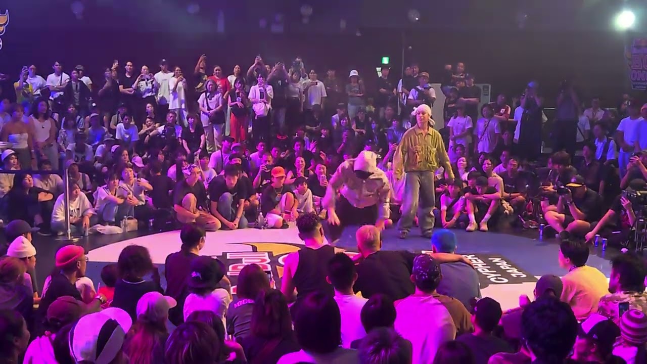 Red Bull BC One Cypher Japan b-girl FINAL YASMIN vs COCOA