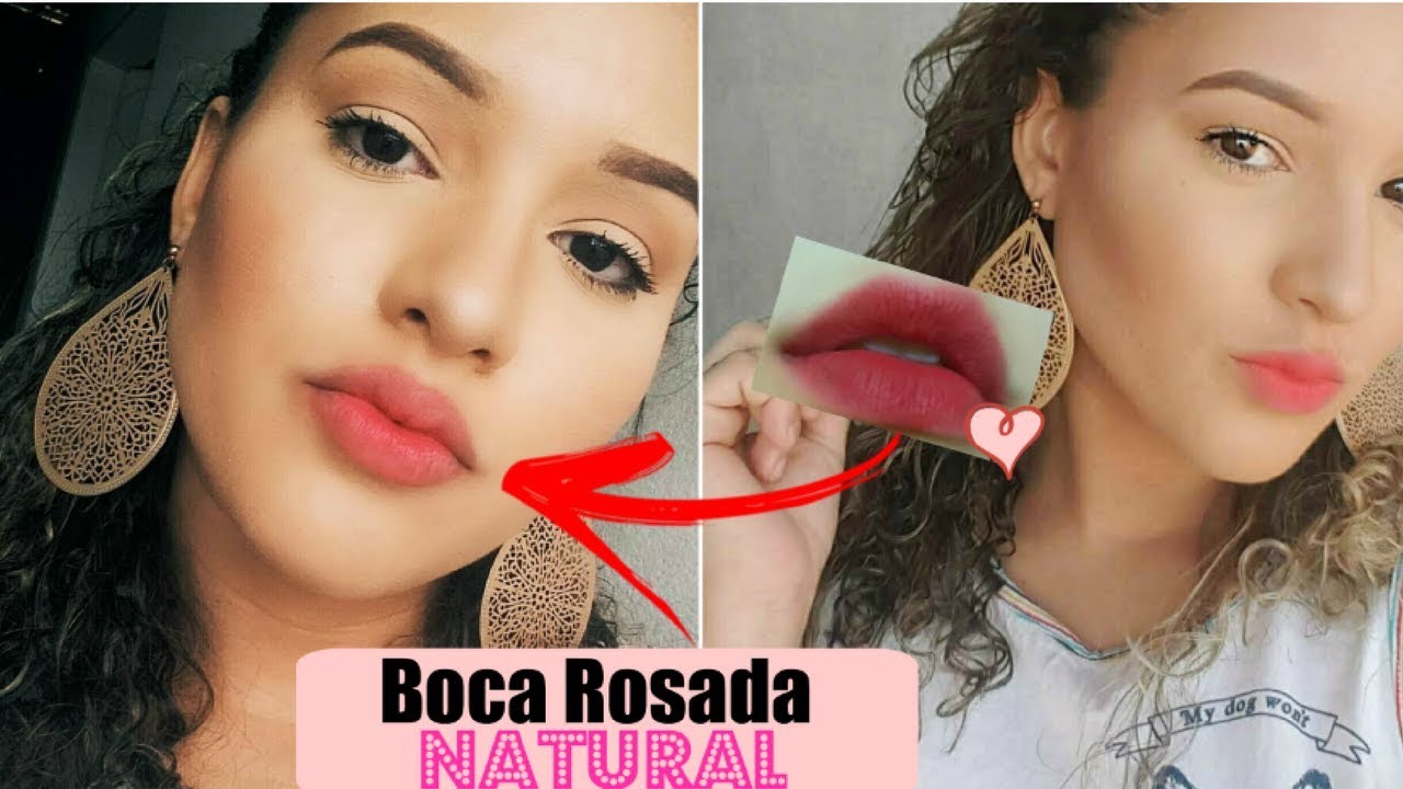 COMO DEIXAR A BOCA ROSADA / NATURAL