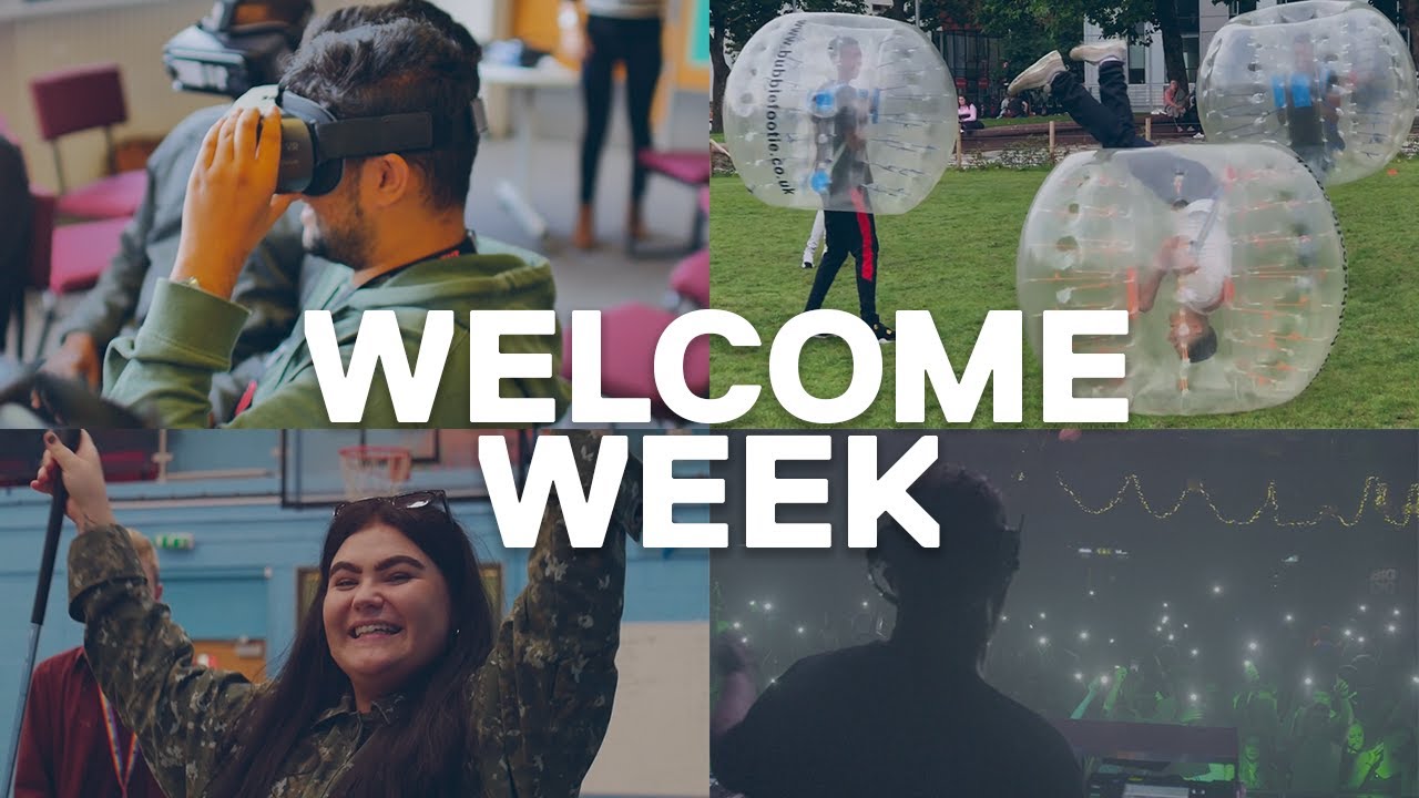 What Welcome Week was REALLY like | University of Salford