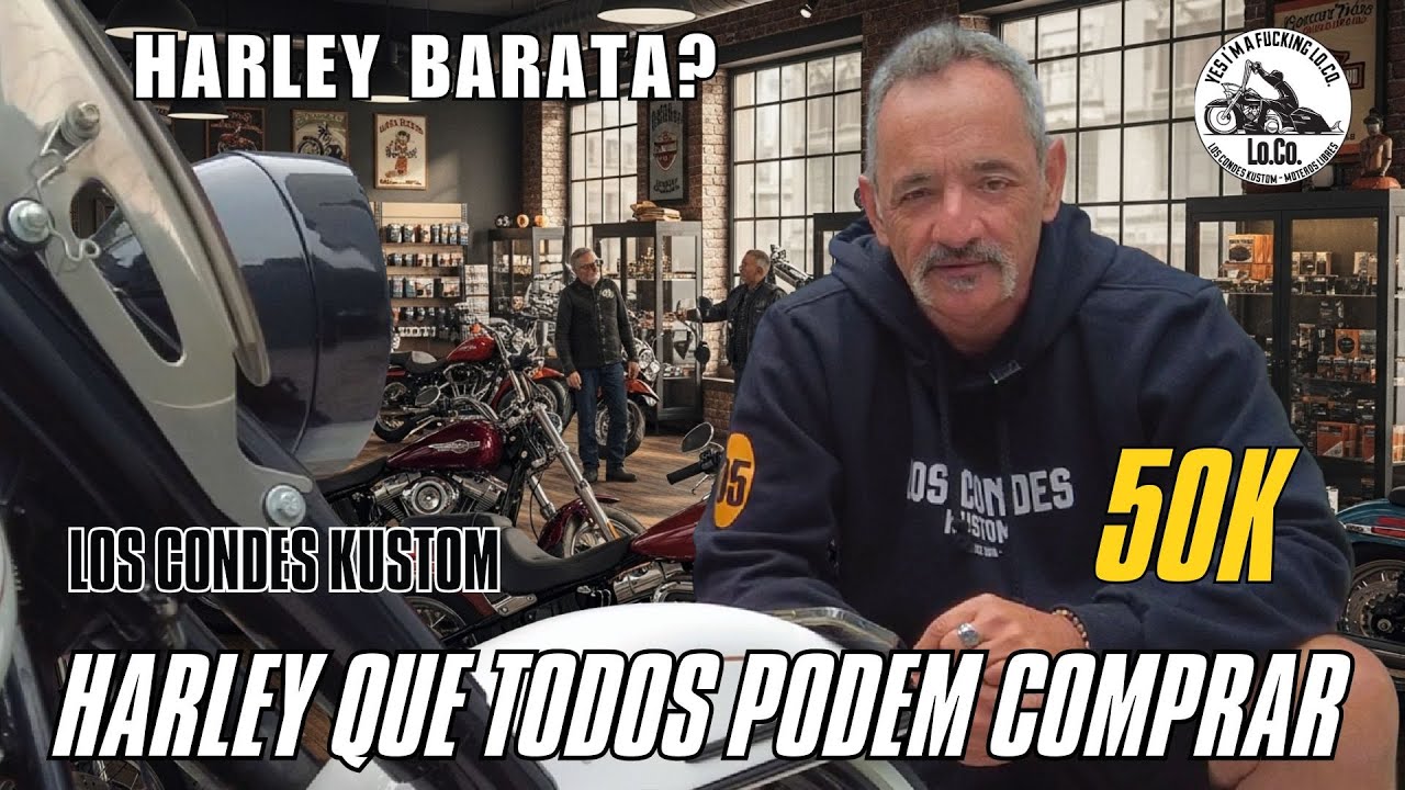 A Harley que você PODE COMPRAR - Los Condes Kustom