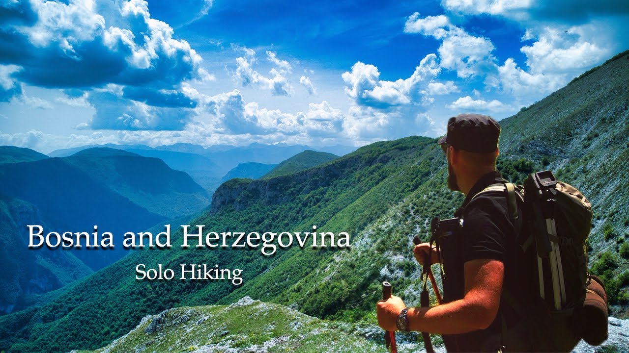 Solo Backpacking Deep into The Mountains || Solo Hiking || Bjelasnica