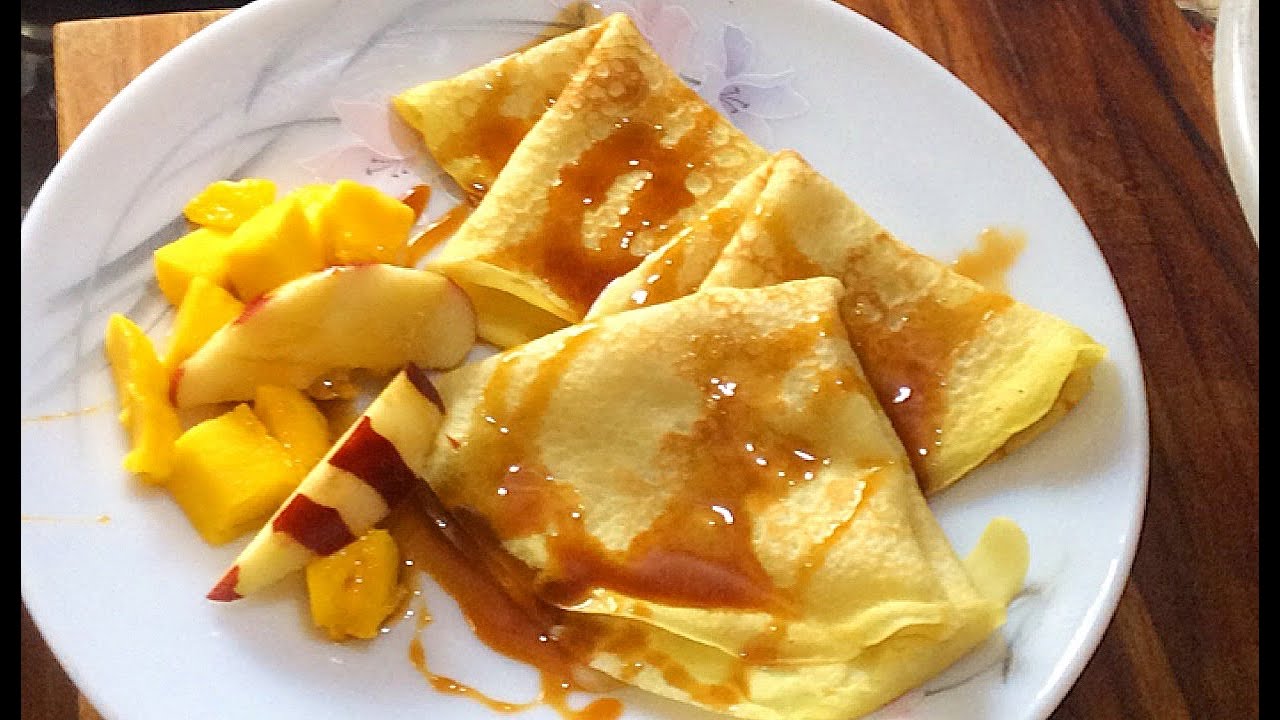 Indian Crepe Recipe.How to make Crepe in Hindi.Maida ka Meetha.Famous Chilka Roti.क्रेप रेसिपी।