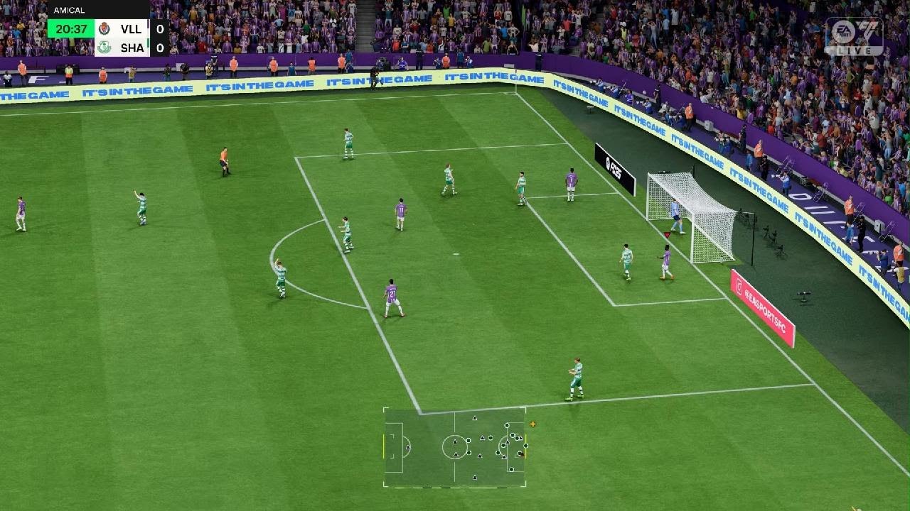 FC 25 Real Valladolid à réussi a se qualifié contre Shamrock Rovers