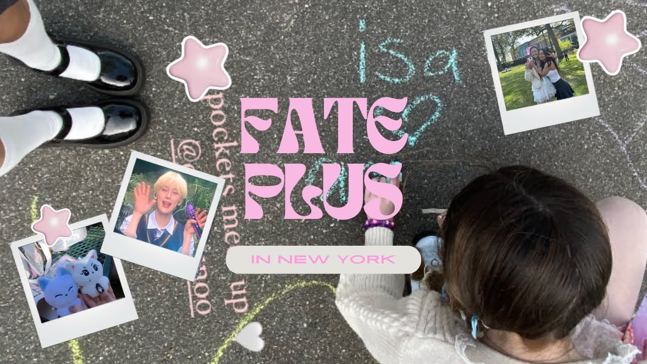 engene diaries: fate plus in new york 𐙚 (making freebies, meeting engene friends, outfit prep)