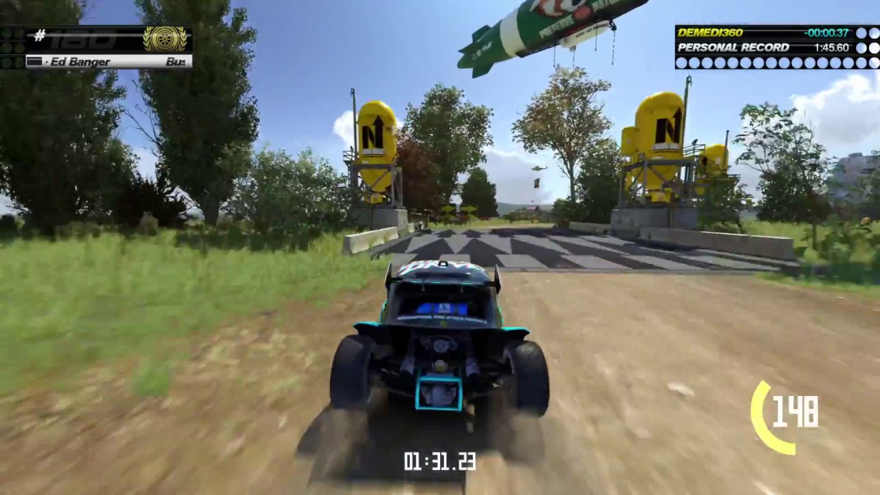 Trackmania Turbo - #180 - 1:45.446 [179 STMs + PS4 WR]