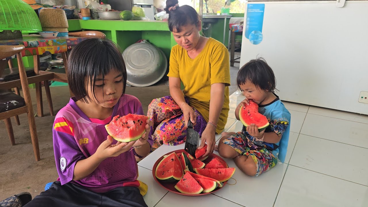 #อากาศฮ้อนๆแตงโมหวานๆให้ลูก8บอกว่าแซบ🍉🍉1 มีนาคม ค.ศ. 2026