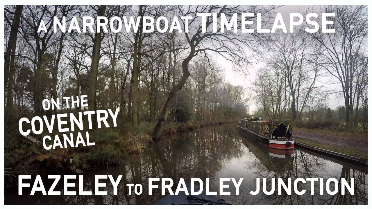 367 -  Fazeley Junction to Fradley Junction || A Narrowboat Time-Lapse