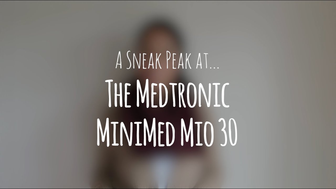 A Sneak Peak at the Medtronic MiniMed Mio 30 - UNBOXING