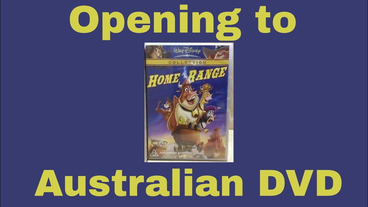 Opening to Home on the Range Australian DVD