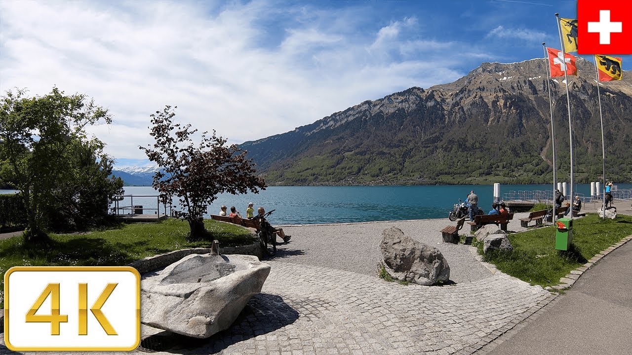 Iseltwald, Switzerland | Spring 2021【4K】