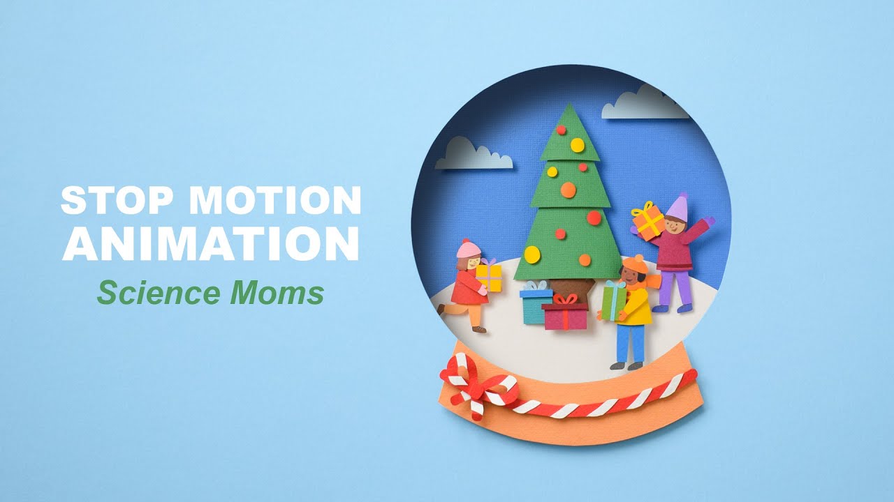Happy Holidays | Science Moms | stop motion animation