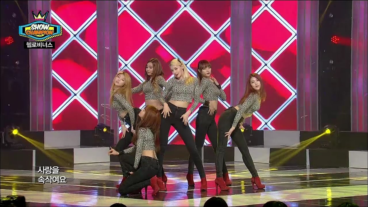 【TVPP】Hello Venus - Sticky Sticky, 헬로비너스 - 끈적끈적 @ Show Champion Live