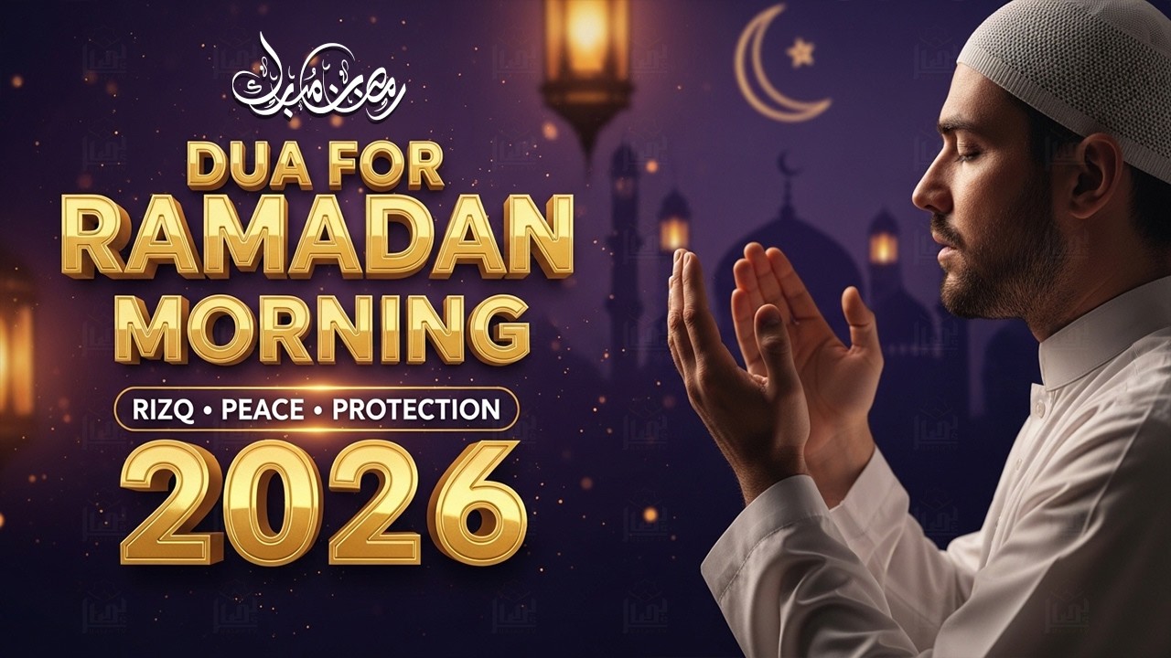 Ramadan Morning Dua 2026 | Soothing & Powerful Islamic Dua | Start Your Day With Barakah
