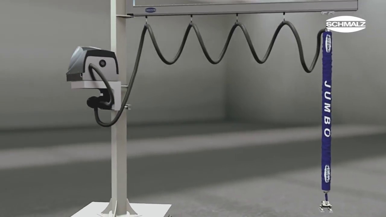 Vakuum-Schlauchheber JumboFlex: ergonomisches Handling in der Logistik | Schmalz