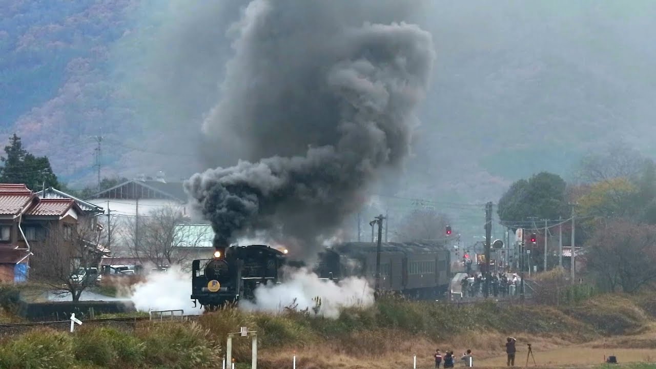 SLやまぐち号(C57・D51重連) 2019 地福駅→鍋倉駅  - 地福駅 -