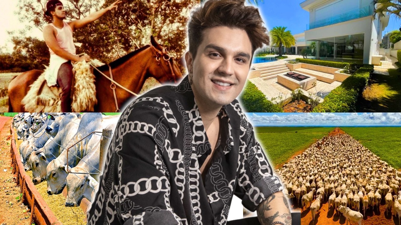 Luan Santana Mostra Sua Fazenda Bilionária de Gado Nelore! Maior Pecuarista do Brasil?