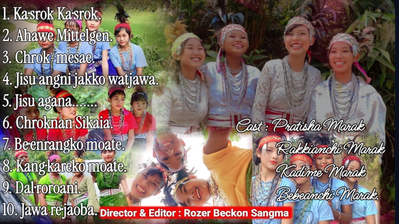 Top 10 Garo Gospel Dance videos|| Ming 10 Chrokgipa videorang|With Beautiful Garo traditional dress
