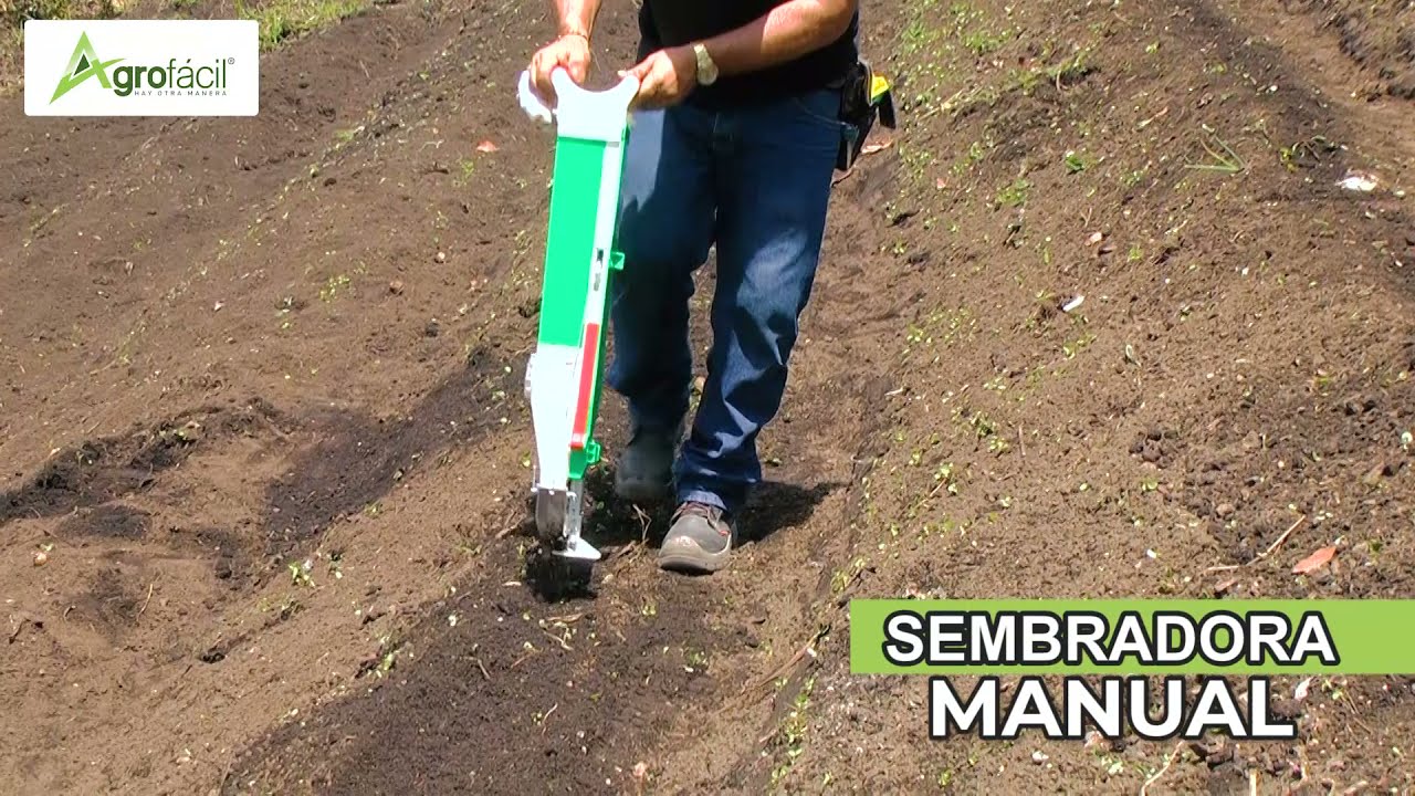 Sembradora Manual Agrof&aacute;cil para Sembrar Ma&iacute;z