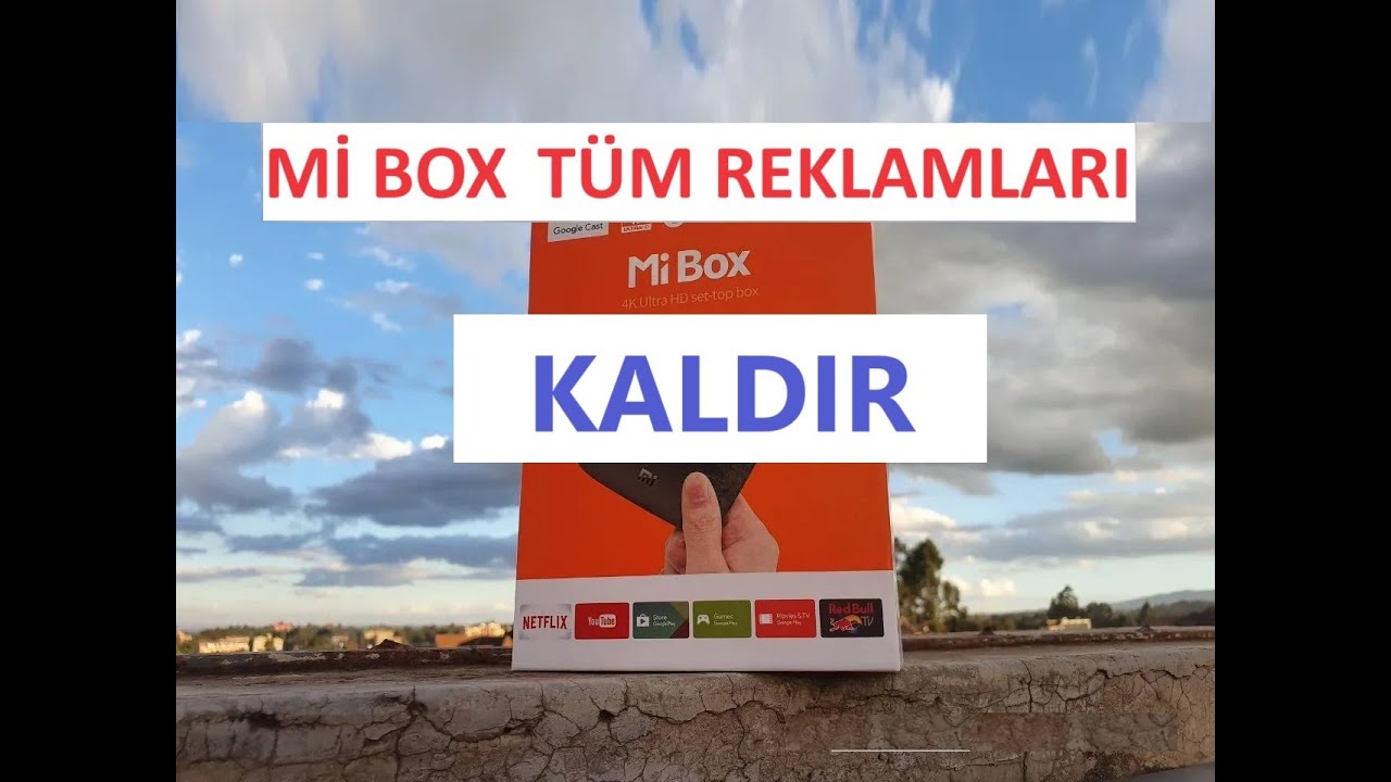 Mİ BOX 'da Tüm Reklamları Engelleme