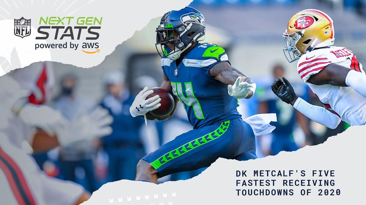 DK Metcalf's Five Fastest Receiving Touchdowns Of 2020 Season