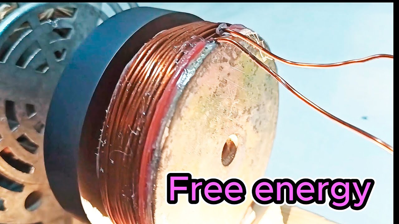 The smallest 220 v generator\\New generator experiments.How to do it in the simplest cases?