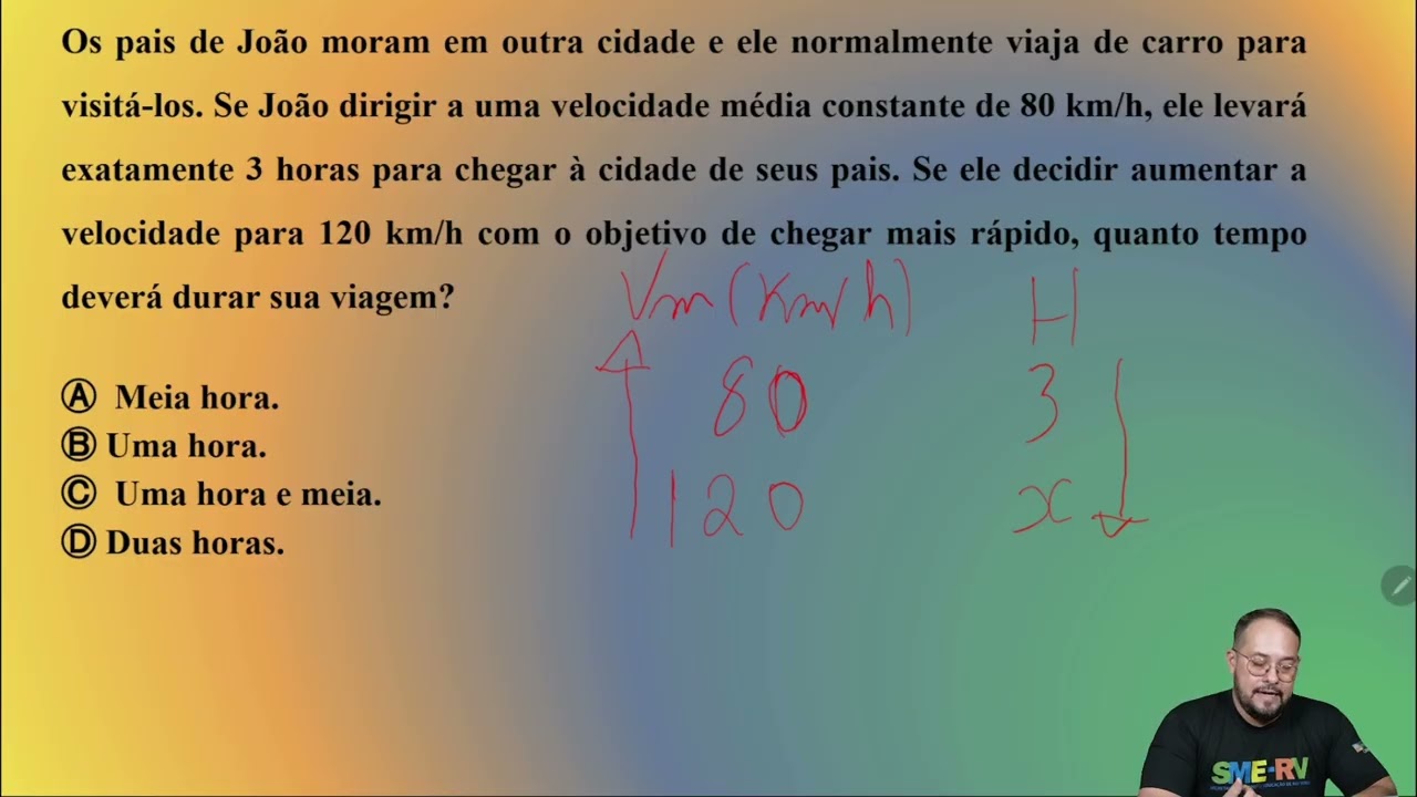 Questão 24 - 9º ano - SAERV 2026 - Ciclo 01