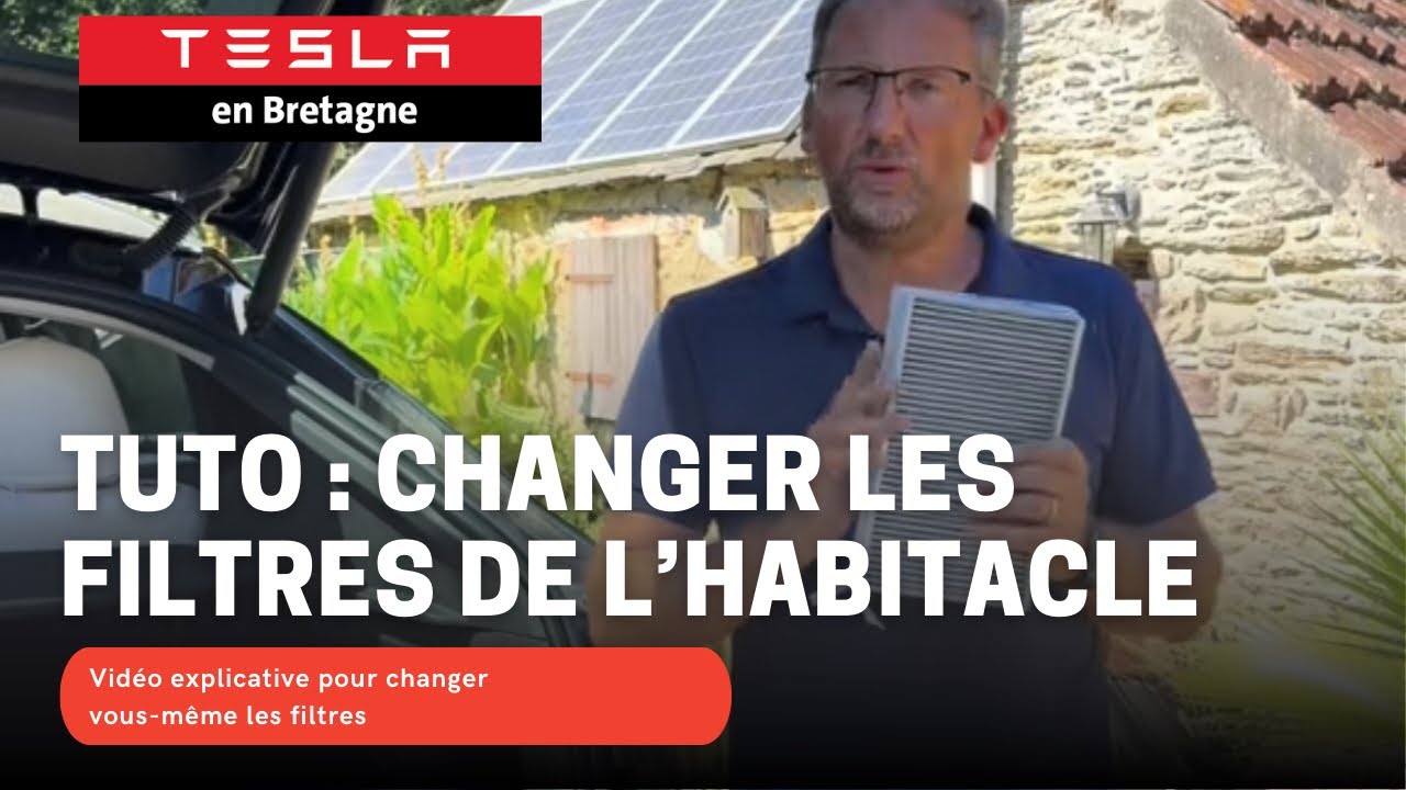 [Tuto] Changer les filtres de l'habitacle du Tesla Model Y