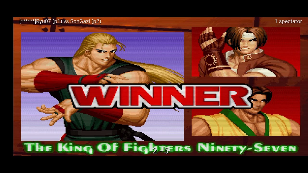 King Of Fighters 97 SonGazi Vs Ryu07 