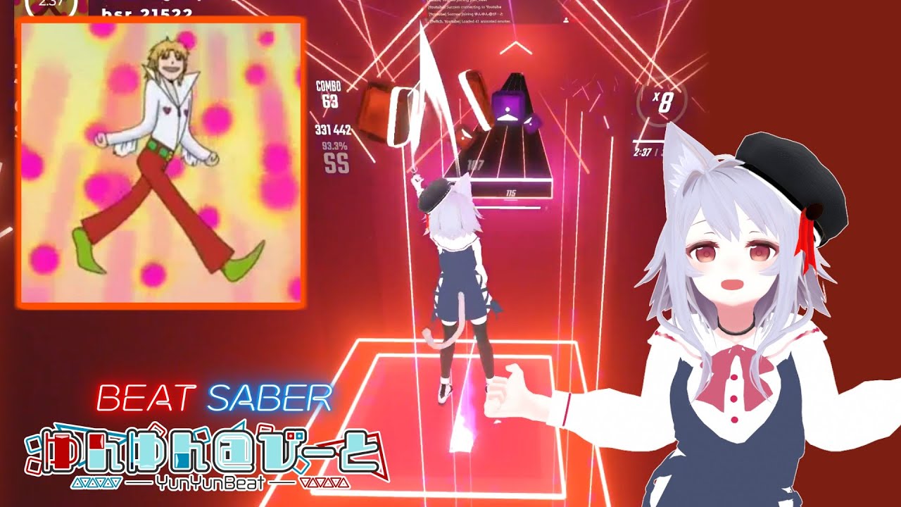 【BeatSaber】チチをもげ! - パルコ・フォルゴレ [Expert+]Quest3+HaritoraXワイヤレス【ビートセイバー】