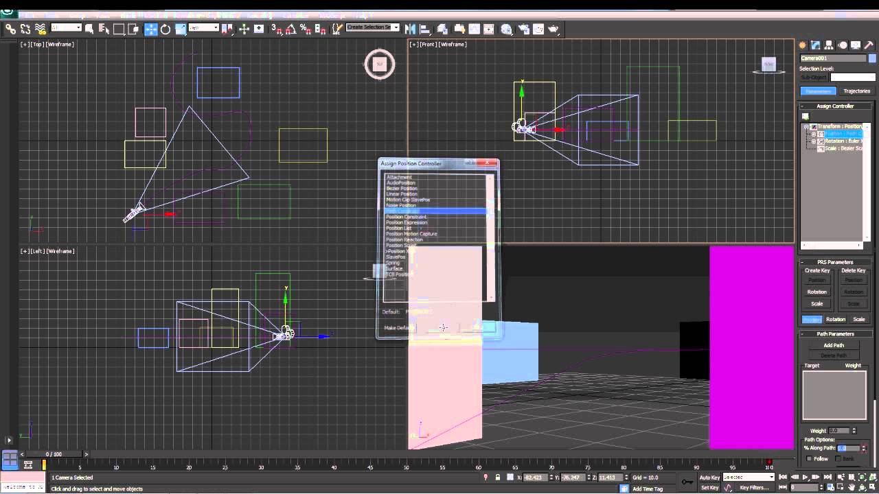 3D Max Camera Path Tutorial