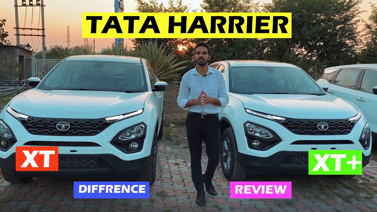 Tata  Harrier XT vs Tata Harrier XT Plus Comparison  | New Tata Harrier 2020 | Tata Harrier Review