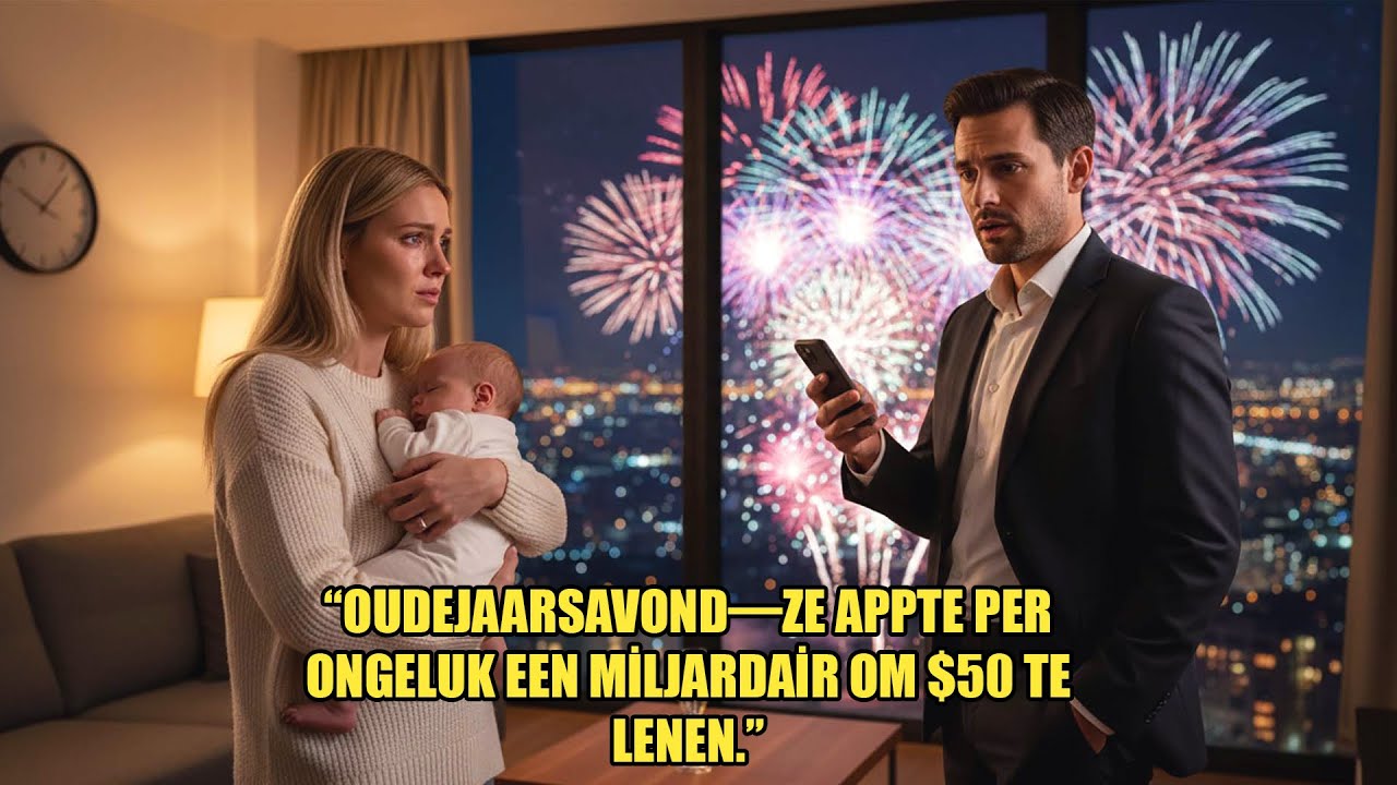 Ze stuurde per ongeluk een miljardair bericht om $50 te lenen — Hij kwam om middernacht.