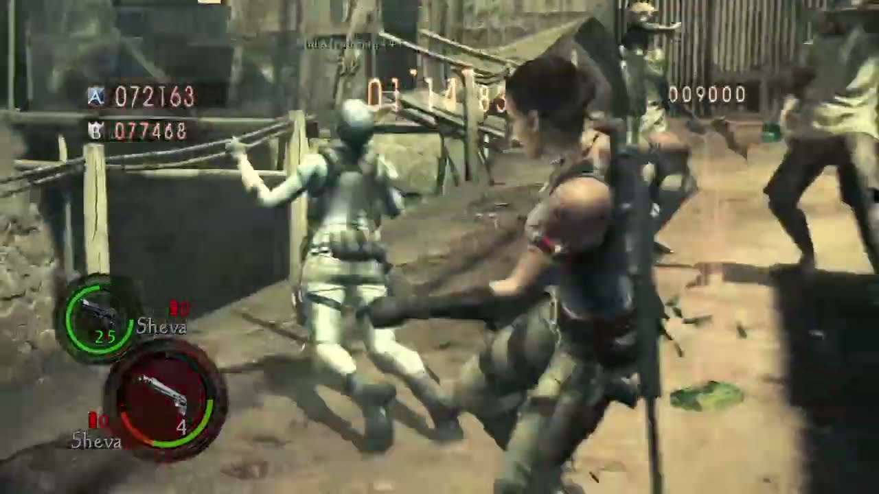 Resident Evil 5 vs Team Survivors